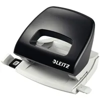 Leitz Locher Topstyle 1,6mm mit Anschlagschiene schwarz in Blisterverpackung