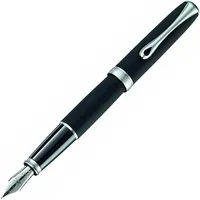 Diplomat Füllhalter Excellence A2 Lapis Schwarz matt Chrom F