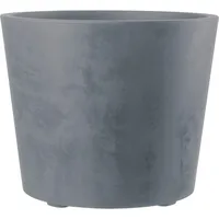 Deroma Pflanztopf Millenium Ø 49, Aschgrau