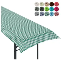 Heimtexland ® Tischdecke Bierzeltgarnitur Biertischdecke Garten Tischdeko Landhaus Typ861