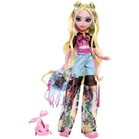 Monster High Lagoona Blue Puppe in Mesh-T-Shirt und Accessoires