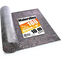 BigDean Premium Malervlies 180g/m2 10m Rolle mit Durchsickerungsschutz –