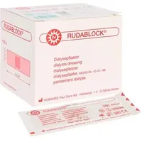 NOBAMED Rudablock Dialysepflaster weiß 2,5 x 8,5 cm