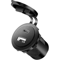 Logilink PA0330 - KFZ/LKW Einbau-Ladeadapter mit 1x USB-A &