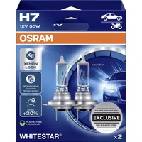 Osram Scheinwerferlampe H7 Whitestar 2.0 2 Stück