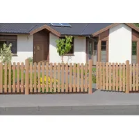 Delta Vorgartenzaun 80 x 180 cm Lärche