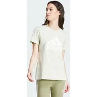 Adidas Loungewear Essentials Logo T-Shirt Linen Green XS