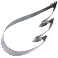 Städter Ausstechform, Edelstahl, silber, 5,5 x 2,5 x 2,0