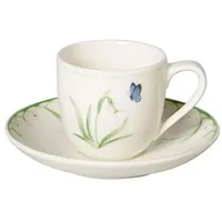 Villeroy & Boch Espressotasse mit Untertasse 0,1 l Bunt