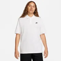 Nike Club Poloshirt Herren 100 white/black M