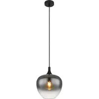 GLOBO Maxy 1-flg. 24 cm rund schwarz