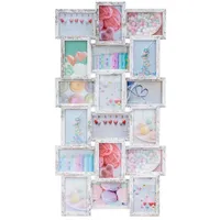 Levandeo Bilderrahmen Collage Shabby Chic 10x15 cm 18 St.
