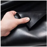 ANRO Gummimatte Schutzmatte Meterware Bodenmatte Glatt beidseitig Gummiläufer 100cm