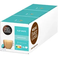 Nescafé Flat White Kaffeekapseln 3er Pack 48 St.
