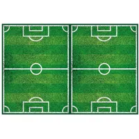 Procos 86871 - Tischdecke Fußball, Größe 120 x 180