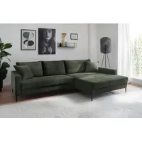 Trends by hg Ecksofa »Summer L-Form«, in Cord-Stoff mit