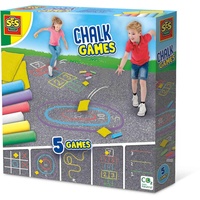SES Creative Kreidetafelspiel 5in1