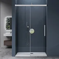 Briloner doporro Duschtür Nischentür dusche Duschabtrennung Duschkabine 120x195cm Duschwand