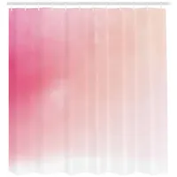 ABAKUHAUS Duschvorhang 175 x 220 cm rosa