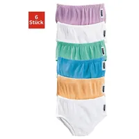 PETITE FLEUR KIDS Slip (Packung, 6 St.), bequemer Basic,