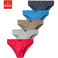 H.I.S. H.I.S Slip in grau-meliert, rot, marine, blau, khaki,