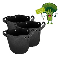 Honju Home Growbag - Stofftopf 19l Volumen (3er Pack)