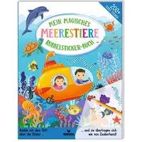 Moses Mein magisches Rubbelsticker-Buch Meerestiere