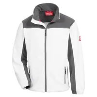 Nitras Fleecejacke - L | weiß/grau