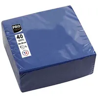 ProNappe Servietten marineblau 2-lagig 38,0 x 38,0 cm, 40