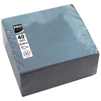 ProNappe Servietten grau 2-lagig 38,0 x 38,0 cm, 40