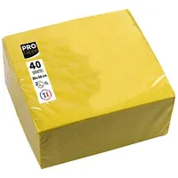 ProNappe Servietten gelb 2-lagig 38,0 x 38,0 cm, 40