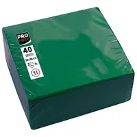 ProNappe Servietten tannengrün 2-lagig 38,0 x 38,0 cm, 40
