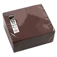 ProNappe Servietten braun 2-lagig 20,0 x 20,0 cm, 50