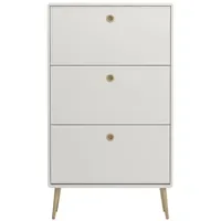 VCM Softline Schuhschrank 82 x 141 x 26 cm