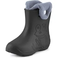 Ladeheid EVA Kinder Jungen Mädchen Gummistiefel Regenschuhe gefüttert Regenstiefel