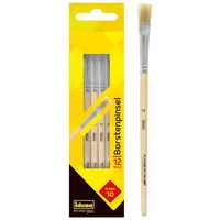 IDENA Pinsel Idena Borstenpinsel Größe 10 FSC100% beige