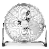 H.koenig Bodenventilator 45cm, Durchmesser JOE32, Silber