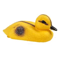 Buri Teichfigur Ente Küken 13cm Dekoente Teichdeko Schwimmfigur Gartenteich