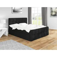 Mebloland Boxspringbett BERG mit 2 Bettkästen und Topper. -