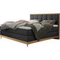 Hasena Villa, Boxspringbett, edle Polsterteile, Sockel und Kopfteil aus
