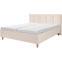 Alina Polsterbett ALINA "Ricardo", weiß (weiß xbo 1), B:176cm