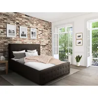 Home Affaire Polsterbett HOME AFFAIRE "Vaine", braun, B:191cm H:96cm