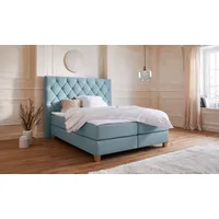 Home Affaire Boxspringbett HOME AFFAIRE "Harmones hoch", grün (mint),