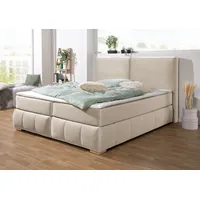 Home Affaire Boxspringbett HOME AFFAIRE "Wehma", beige, B:210cm L:233cm,