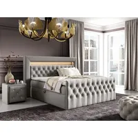 Fun Möbel Boxspringbett Schlafzimmerbett SEVRA Nr.1 180x200cm in Elisa