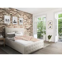 Home Affaire Polsterbett HOME AFFAIRE "Vaine", beige (creme), B:171cm