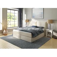 Home Affaire Boxspringbett HOME AFFAIRE "Lysann", beige, B:187cm L:215cm,