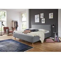 Meise Möbel meise.möbel Polsterbett Mattis, wahlweise mit Bettkasten, blau