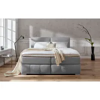 Home Affaire Boxspringbett HOME AFFAIRE "Wehma", grau, B:190cm L:213cm,