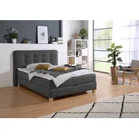 Home Affaire Boxbett HOME AFFAIRE, grau (anthrazit), B:158cm L:210cm,